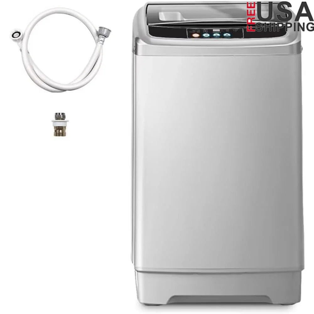 Automatic Compact Portable Washing Machine 10 Programs Space Saving Design Ideal