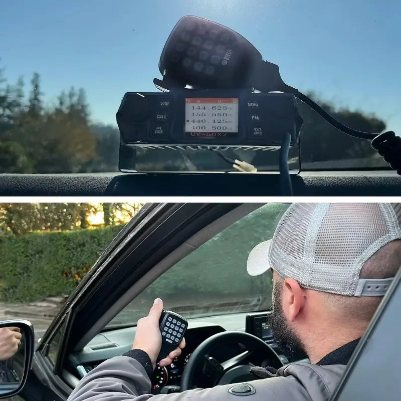 UV-50X2 (Second Gen.) Mobile 50 Watt Dual Band Base, Mobile Radio: VHF, UHF Amateur (Ham)