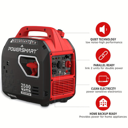 2500-Watt Portable Inverter Generator Gasoline