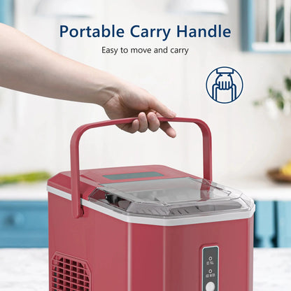 Portable Countertop Ice Maker, 26.5 lbs/24H