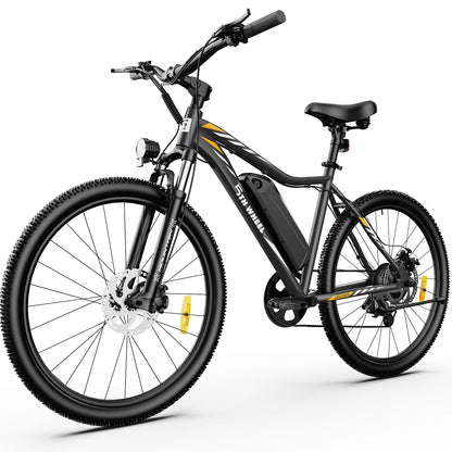 Electric Bike, 500W Motor, 468Wh Removable Battery, 37KM/H Max Speed,  Front Suspension