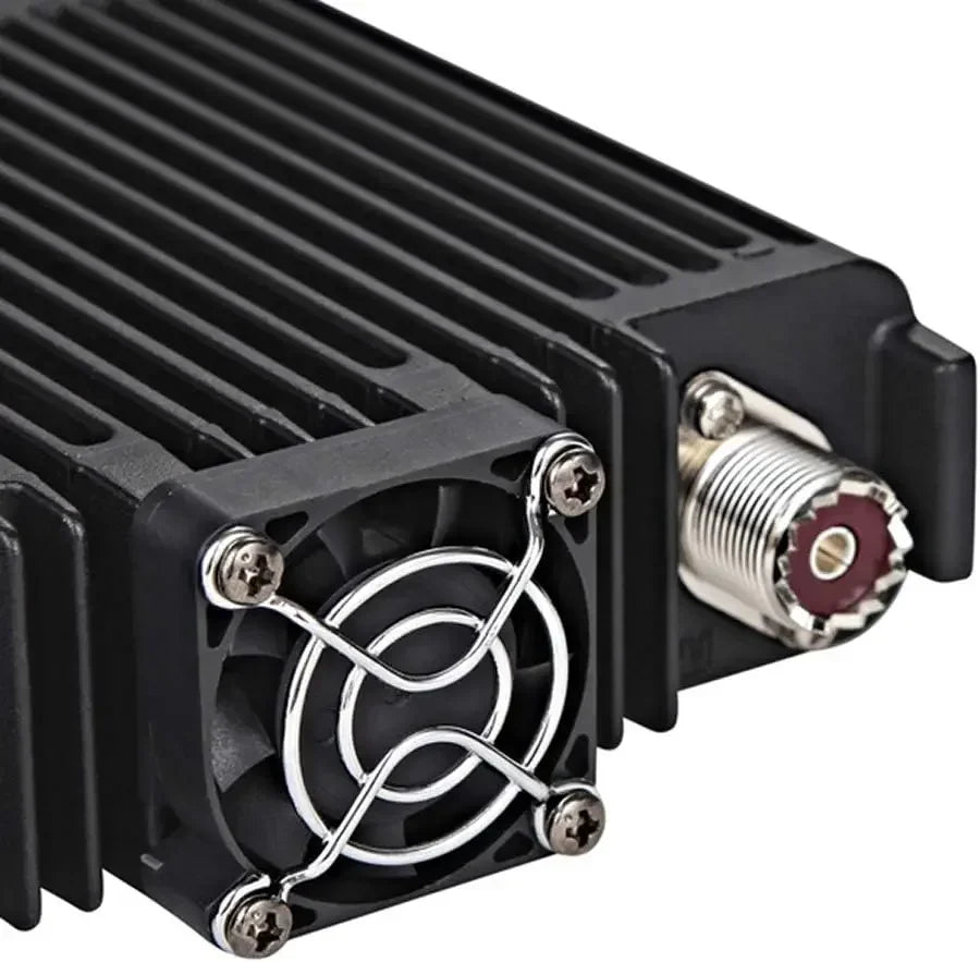 HOME.TH-9800 Quad Band 50W Cross-Band Mobile Car Ham Radio Black 5.5 x 1.58 x 8.35"