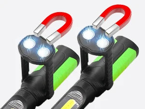20w Rechargeable LED Work Light Adjustable Cordless Magnetic