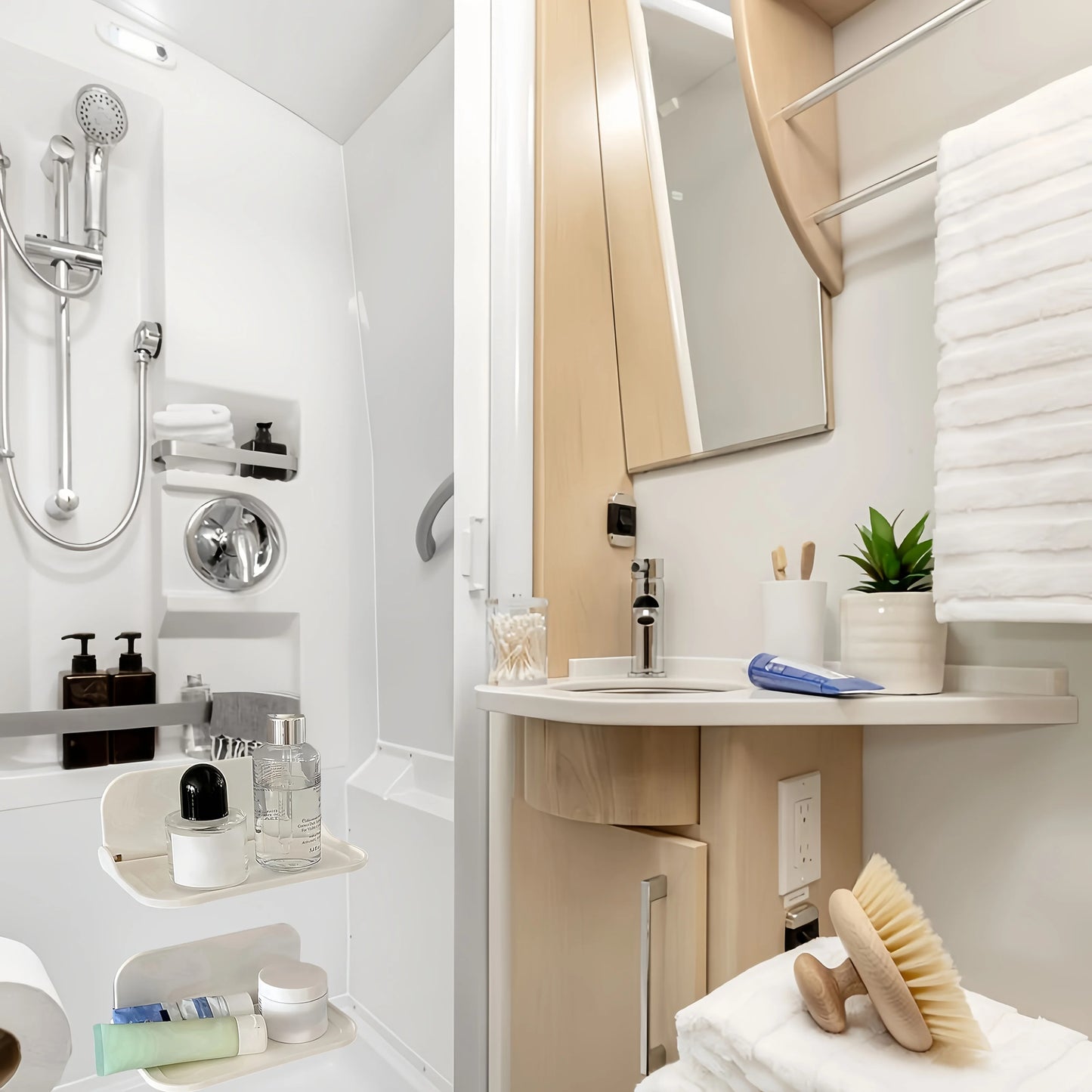 Space-Saving Foldable Wall Mount Rack!