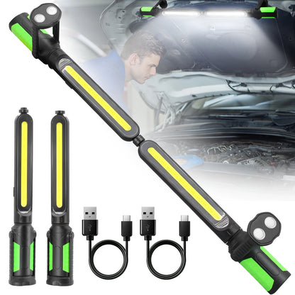 20w Rechargeable LED Work Light Adjustable Cordless Magnetic