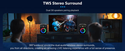 Karaoke Speaker for Outdoor Activities, Parties