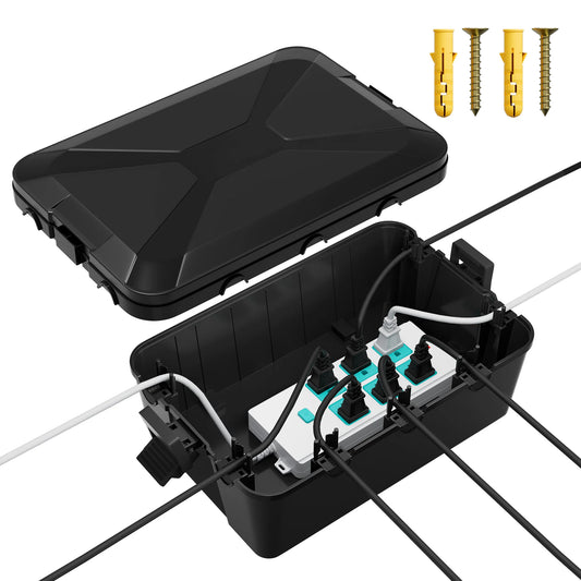 Outdoor Electrical Box 13x8x5 Extension Cord Cover Waterproof