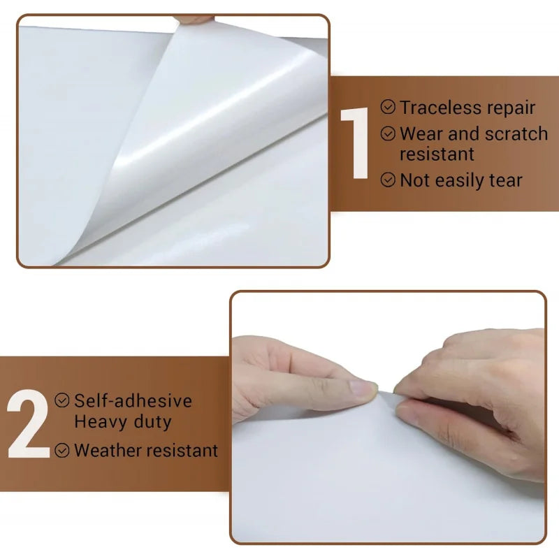 Vinyl Siding Repair Kit, -Patch Self-Adhesive Tape Mobile Home Skirting House Fence