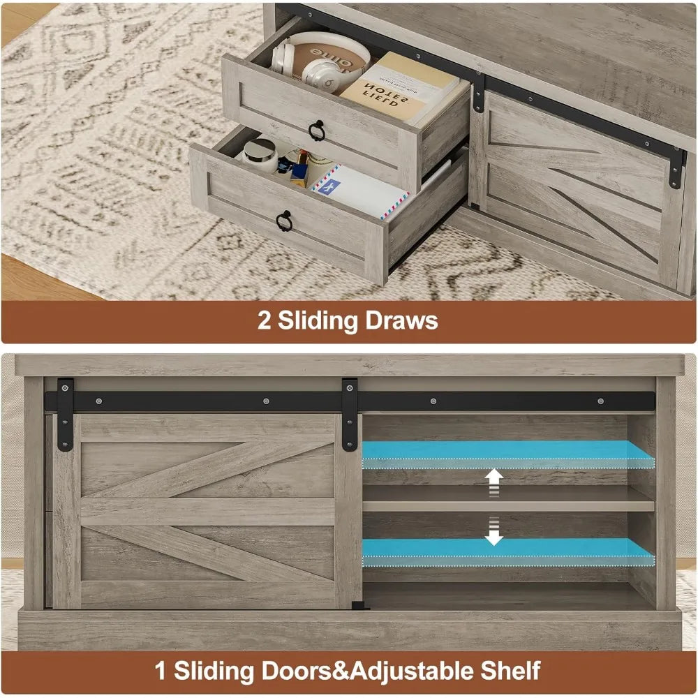 Lift Top Coffee Table with Storage,