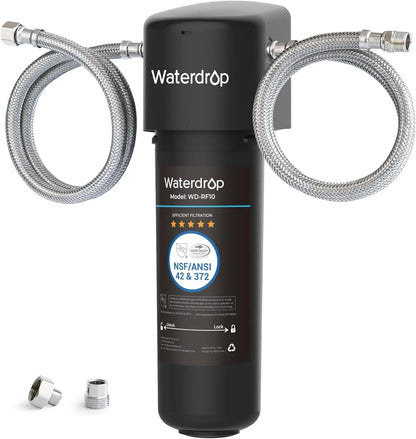Waterdrop Under Sink Water Filter System, Reduces PFAS, PFOA/PFOS, Lead, Chlorine, Bad Taste 8K Gallons