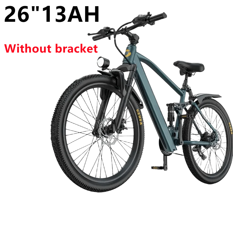 Electric Bicycle, 26" or  24" Electric Mountain Bike with 36V Battery Peak 500W Motor,21 Speed Ebike
