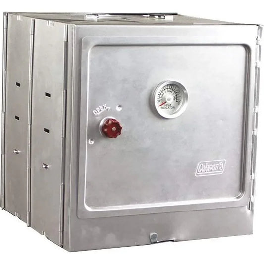 Portable Camping Oven with Thermometer & Adjustable; 10 Sq. In.
