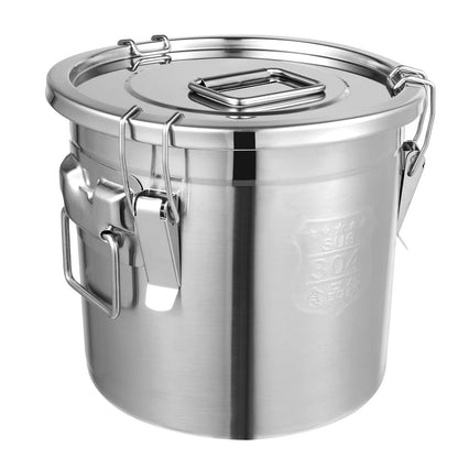 304 Stainless Steel Vacuum Sealed Cannister; Cooking or Storage