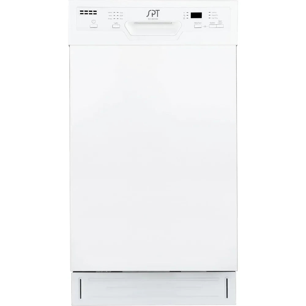 18″ Wide Built-In Dishwasher w/Heated Drying, ENERGY STAR, 6 Wash Programs, 8 Place Settings