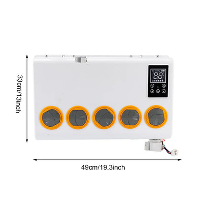 12V 960W  Split White Air Conditioner Kit