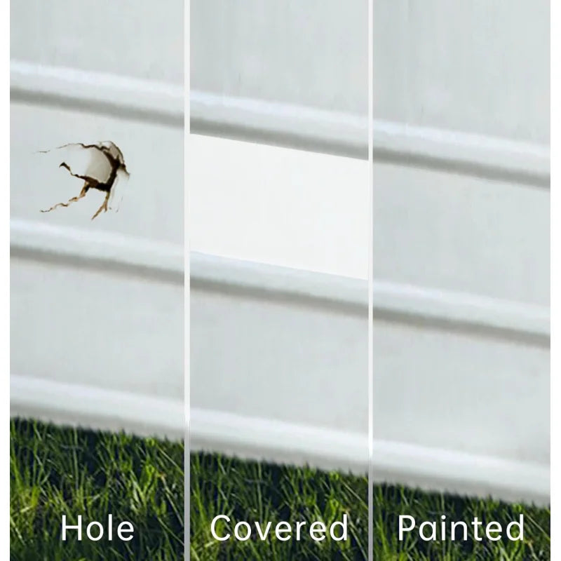 Vinyl Siding Repair Kit, -Patch Self-Adhesive Tape Mobile Home Skirting House Fence