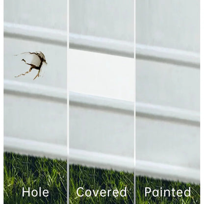 Vinyl Siding Repair Kit, -Patch Self-Adhesive Tape Mobile Home Skirting House Fence