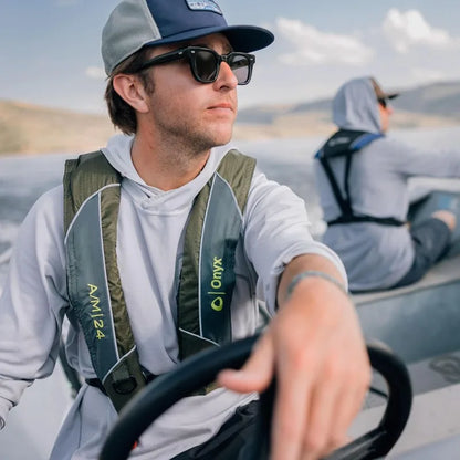 Automatic/Manual Inflatable Life Jacket, Low Profile, Compact Design