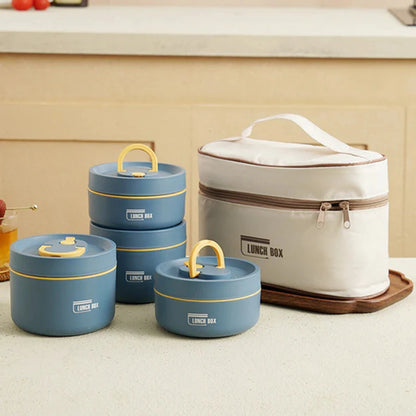 Thermal Lunch Box with Lid; Leakproof