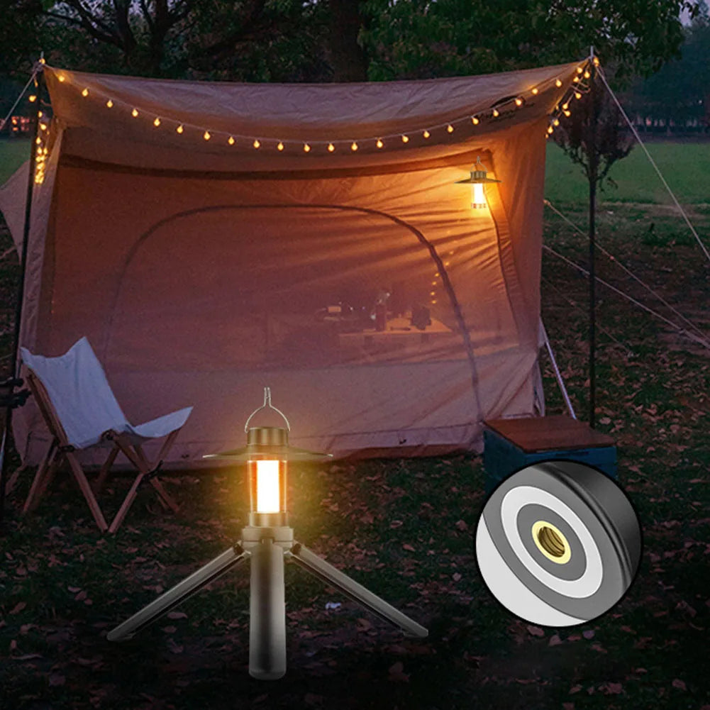 LED Camping Tent Light Type-c Charging Dimmable
