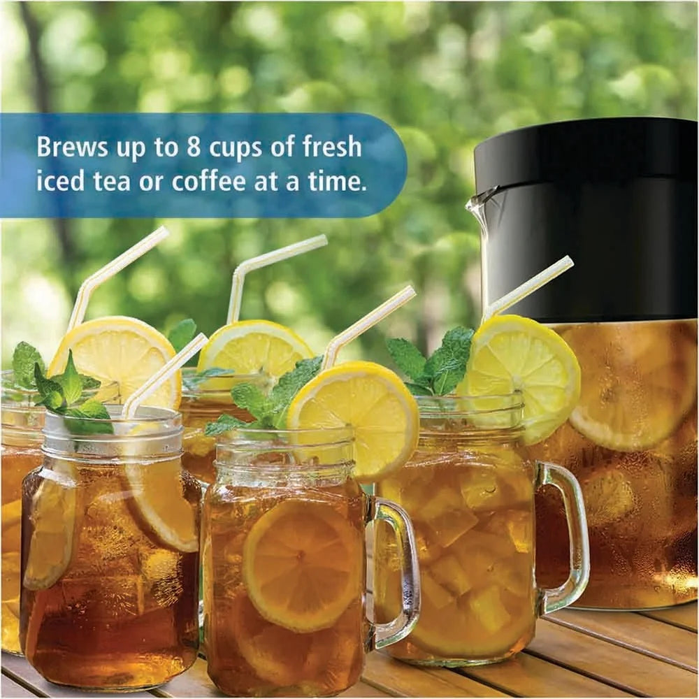 2 Quart Iced Tea Coffee Maker Automatic