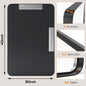 Matte Metal Framed Bathroom Mirror for Wall, Tempered Glass