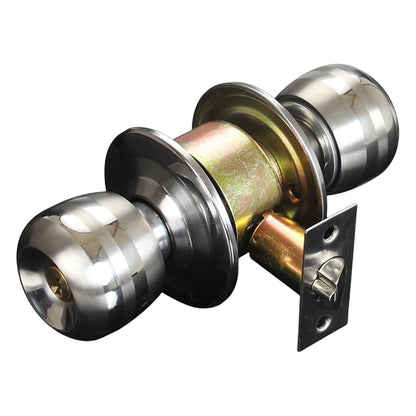 Keyed Entry Door Knob Stainless Steel Interior and Exterior
