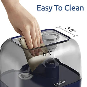 SEJOY 5L Humidifiers for Bedroom Large Capacity Low Noise for Home Office Ultrasonic Mist Humidifier