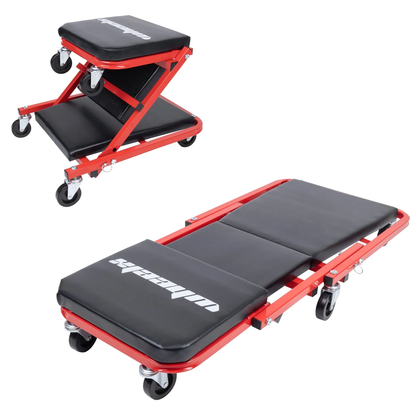 3-in-1 Rolling Creeper Fold Up