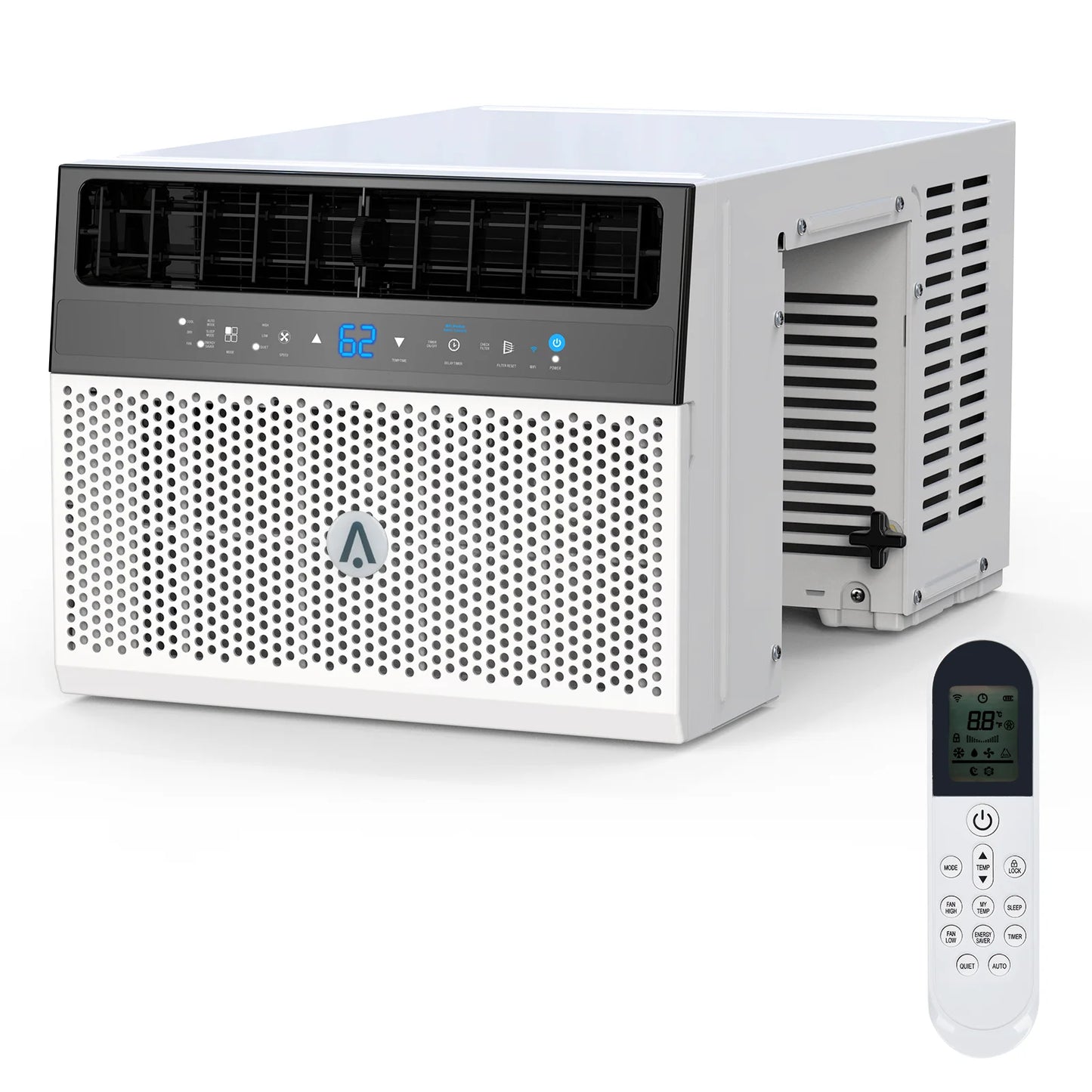 6000 BTU Window Air Conditioner, Energy Efficient, U Shaped Air Conditioner Cools Up to 350 Sq Ft, WIFI
