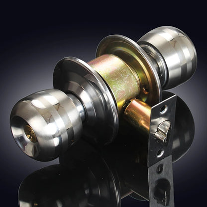 Keyed Entry Door Knob Stainless Steel Interior and Exterior