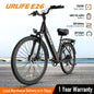 Peak 750W E26 Electric Bike for Adults | 48V 10.4Ah Removable Battery, Top Speed 20MPH, 26''X2" Standard Tire, 7-Speeds