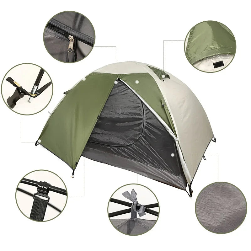 Outdoor Camping, Rain Proof, Wind Proof,  Super Light,  Camping Tent