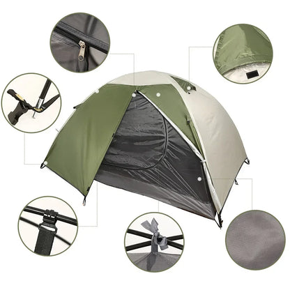 Outdoor Camping, Rain Proof, Wind Proof,  Super Light,  Camping Tent