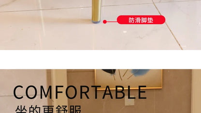 Set Of 2 Upholstered Wing Back Dining Chairs Living Room Designer Kitchen