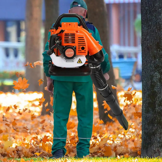 Leaf Blower Two-Stroke Backpack Gasoline High-Power