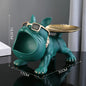 Home Decor Bulldog Figurine Dog Statue Storage  Resin Craft Art Sculpture