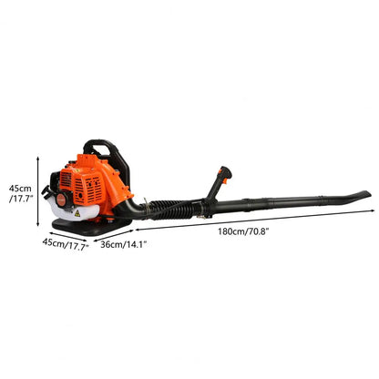 Leaf Blower Two-Stroke Backpack Gasoline High-Power