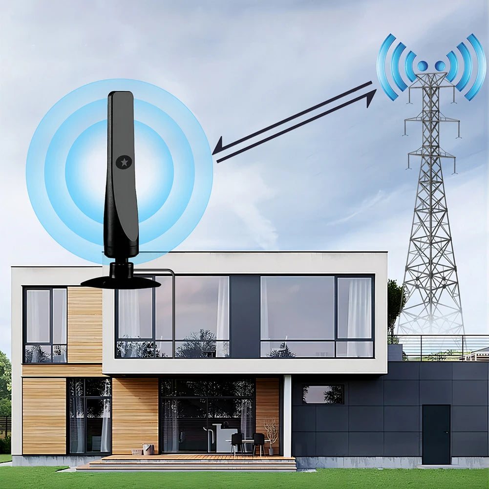 Amplified TV Antenna 4K Digital