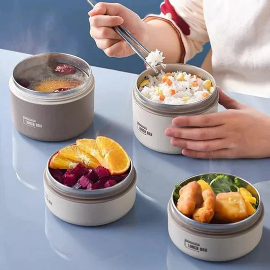 Thermal Lunch Box with Lid; Leakproof