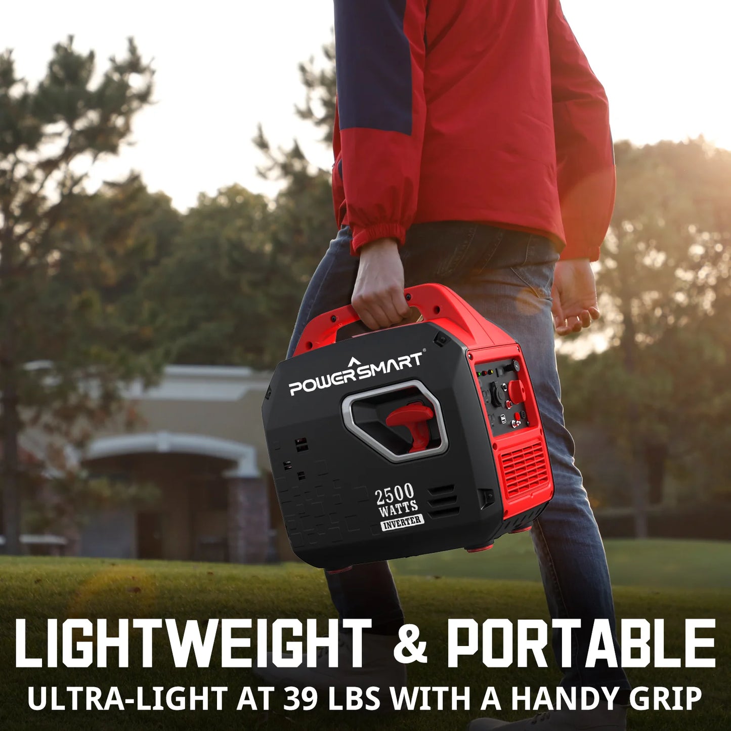 2500-Watt Portable Inverter Generator Gasoline