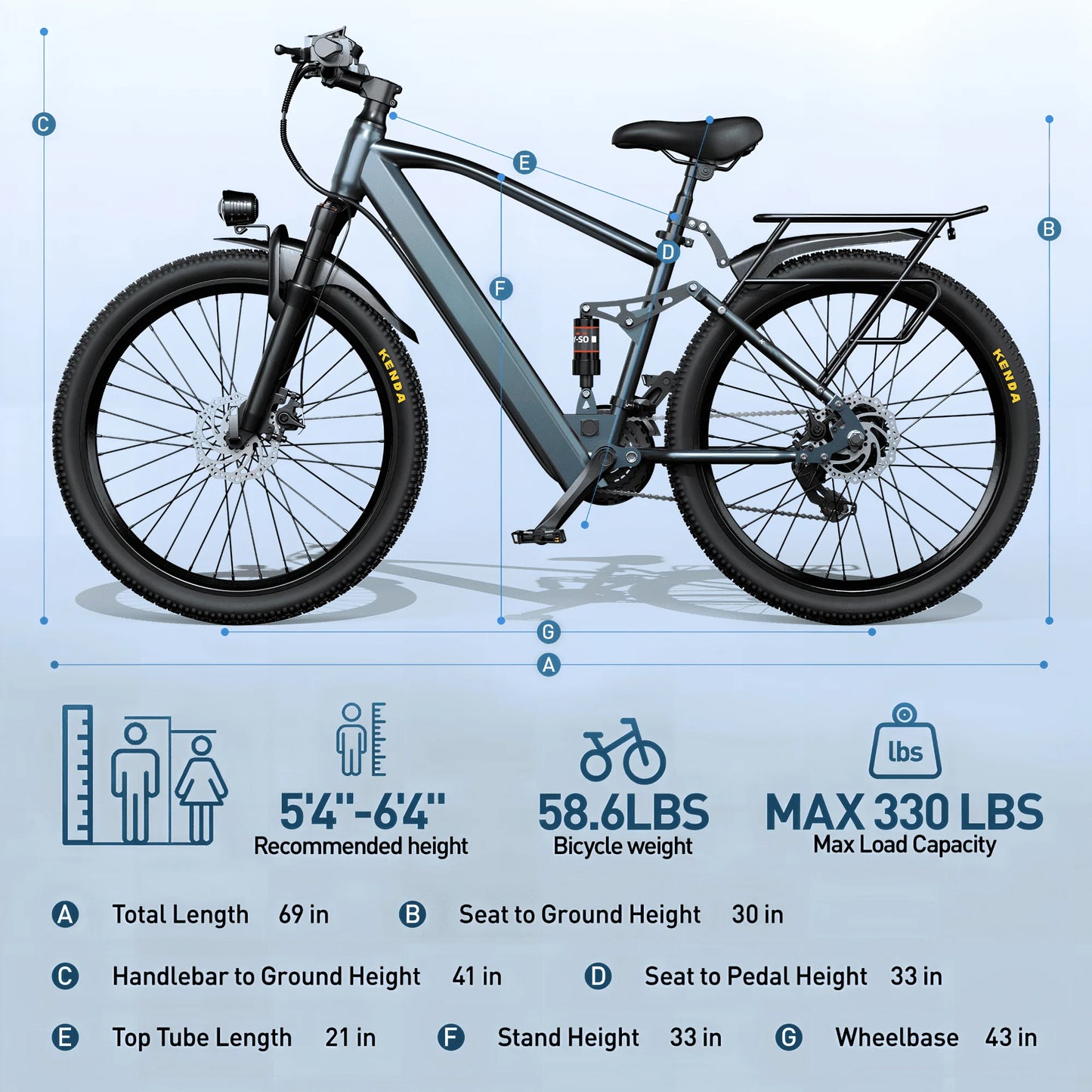 E bike 750W Adults Electric Bike 36V468Wh 26/24 Inch Tires Electric Bicycle 21-Speed City E Bikes Mountain e bikes