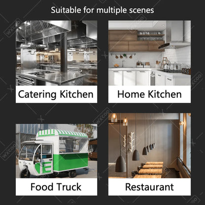 3 Pcs Stainless Steel Kitchen Chef Knife Set Multipurpose Boning Cleavers Utility Cutters Mini Meat Paring Slicing Tools