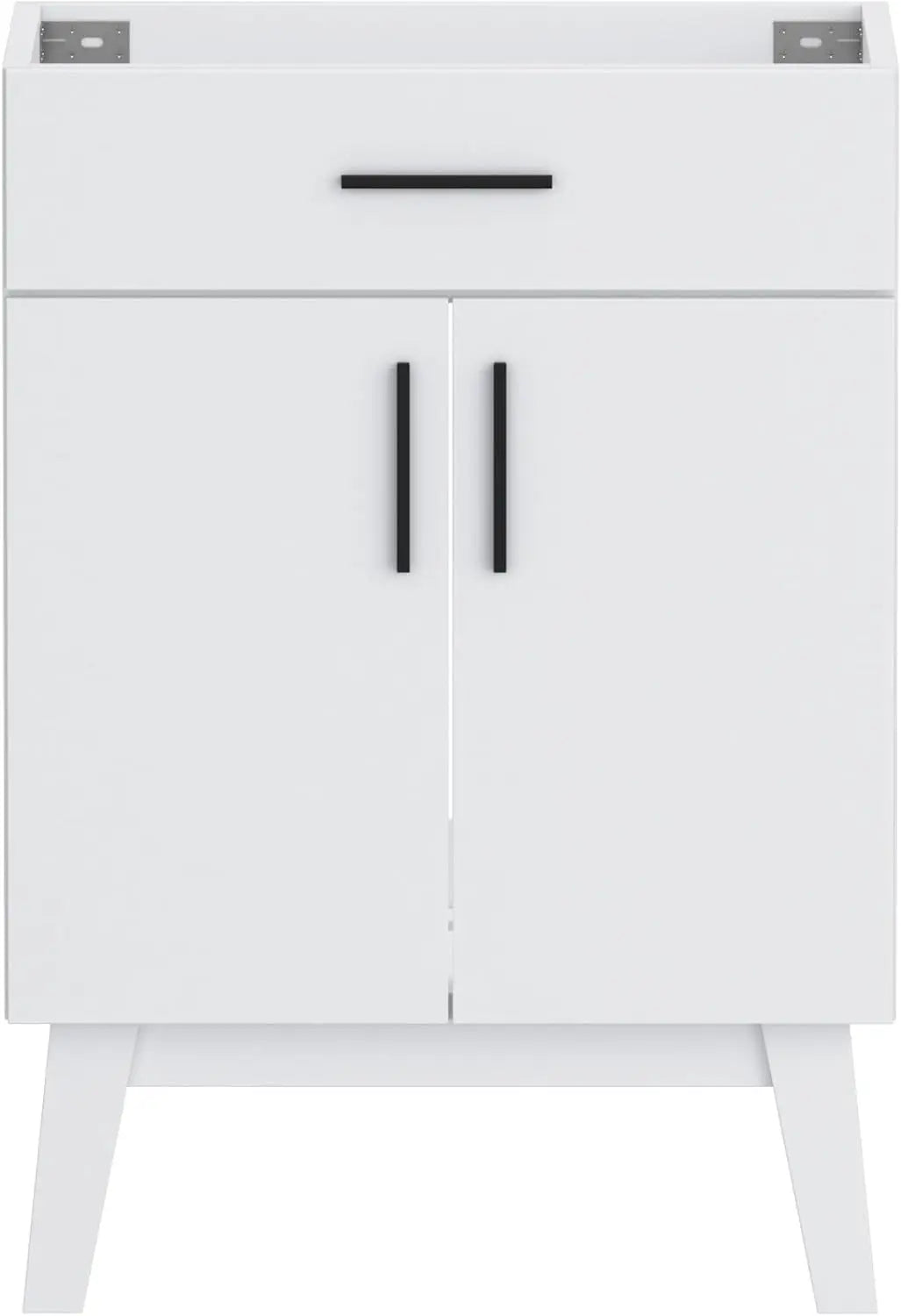 24" Bathroom Vanity with or without Sink, Two Soft Close Cabinet Doors