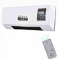 Heater with Fan; 2 in 1 Heating Timing Digital Display Wall Mounted Space Heater for Home; RV: