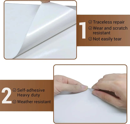 Vinyl Siding Repair Kit, -Patch Self-Adhesive Tape Mobile Home Skirting House Fence