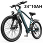 Electric Bicycle, 26" or  24" Electric Mountain Bike with 36V Battery Peak 500W Motor,21 Speed Ebike