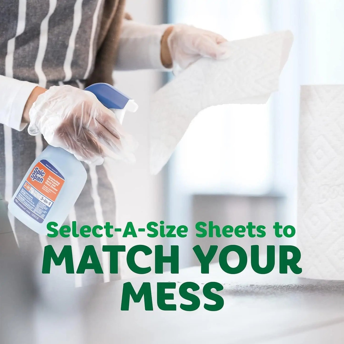 Double 2-Ply Paper Towels, 98 Sheets Per Roll, Pack of 12 Rolls