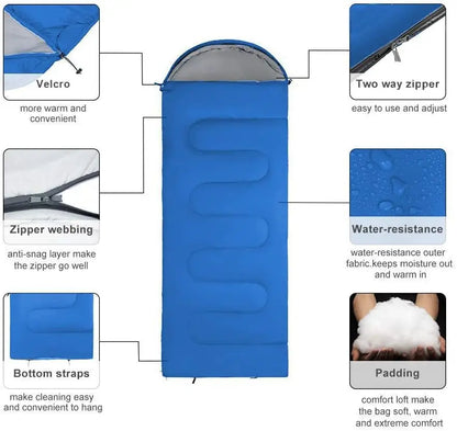 Mummy Sleeping Bag,  Single 5-20 Degree