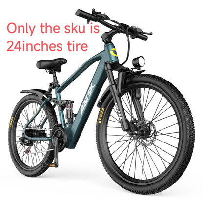 E bike 750W Adults Electric Bike 36V468Wh 26/24 Inch Tires Electric Bicycle 21-Speed City E Bikes Mountain e bikes